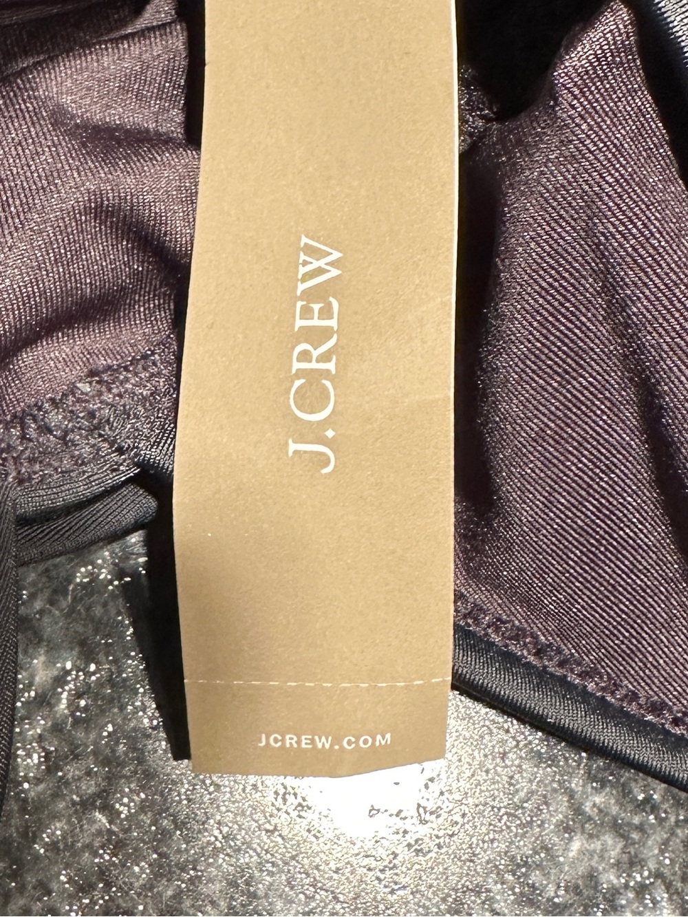 NWT J. Crew Women’s Black V-Neck Ruffle Hem Swimdress Size 14 - Picture 14 of 15